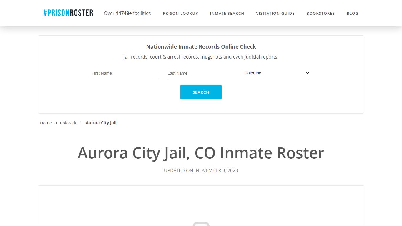 Aurora City Jail, CO Inmate Roster - Prisonroster